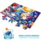 QUOKKA 48 Piece Puzzles for Kids Ages 3-5 – Wooden Sudoku Puzzles for Kids 4-8 Year Olds –Toys for Learning World Map and Solar System for Ages 3-5 Boards for Boys and Girls